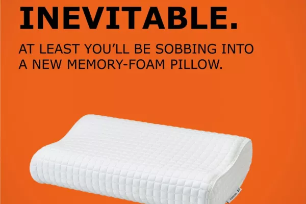 IKEA "Fighting is Inevitable" print ads