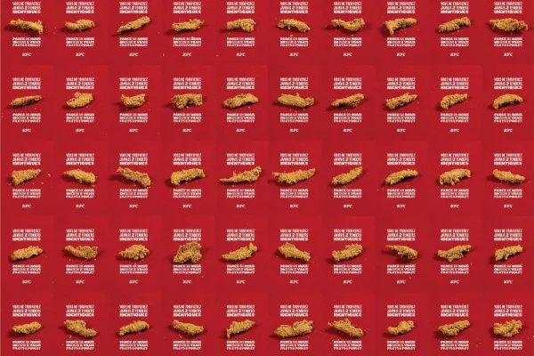 KFC France "Unalike" a new guerilla campaign