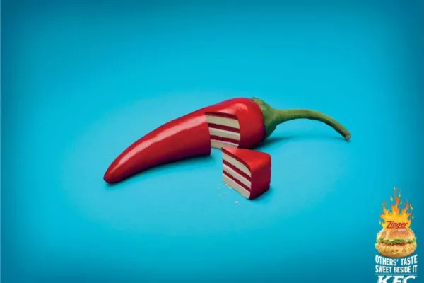 KFC print ads