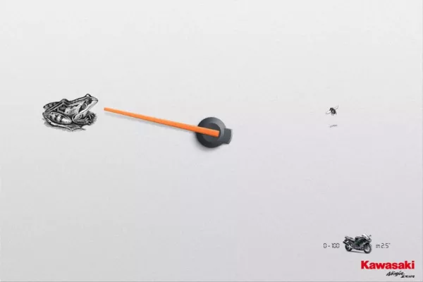 Kawasaki print ads