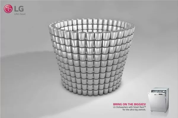 LG "Dishwasher with Smart Rack"