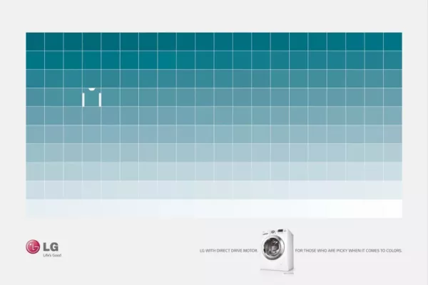 LG print ads