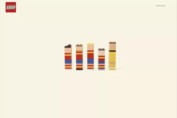 Lego print ads