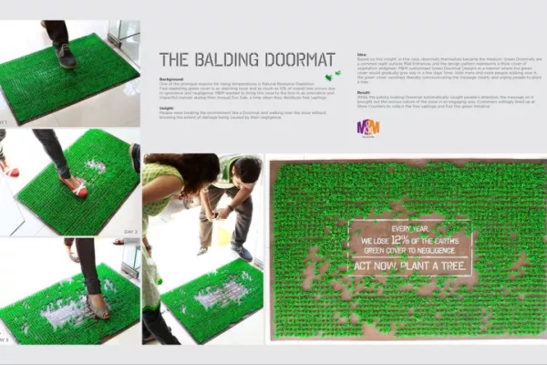 M&M ambient ads