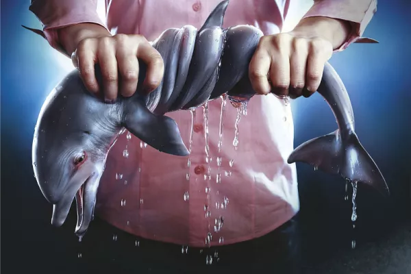 Marevivo "For the sea every wash is a torture #STOPMICROFIBRE"