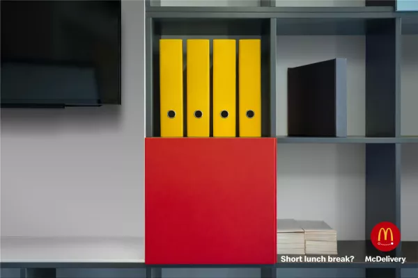 McDelivery: Short lunch break?