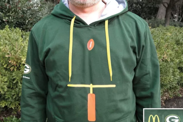 McDonald's: Official sponsor of Green Bay Packers Hoodies