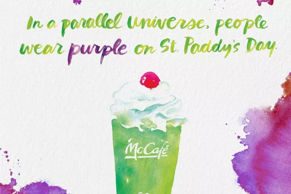 McDonald's Shamrock Shake
