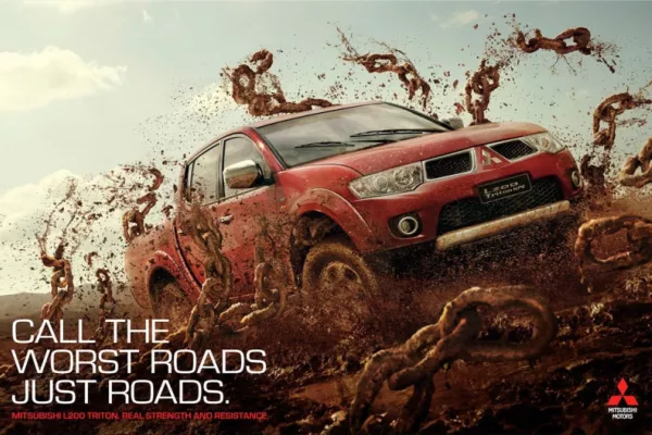 Mitsubishi ads