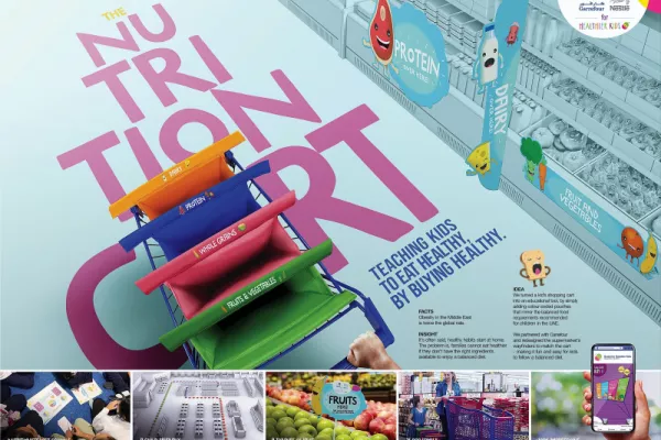 Nestle Nutrition Cart is Teaching kids to eat healthy