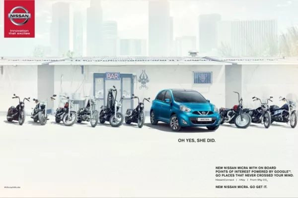 Nissan Micra ads