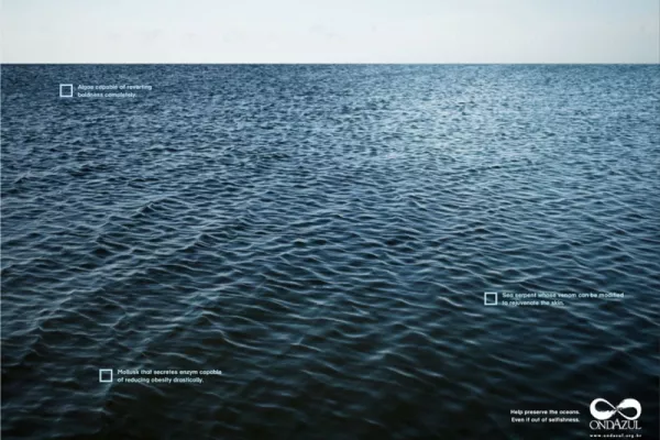 Onda Azul print ads