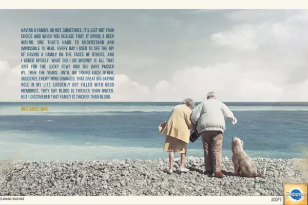 Pedigree print ads