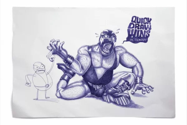 Pictionary print ads Pictionary print ads