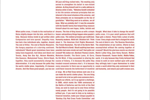 Red Cross ads