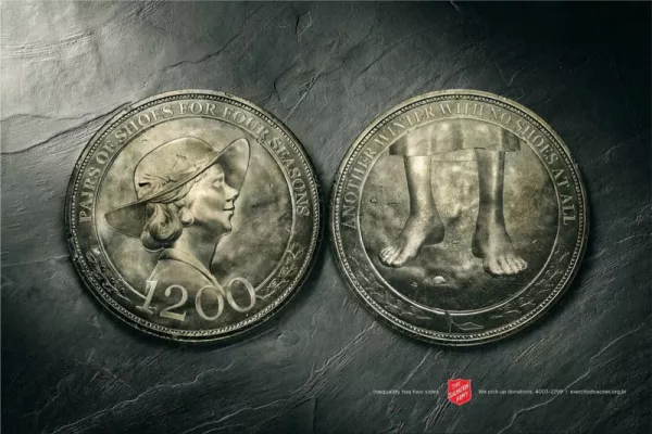 Salvation Army print ad
