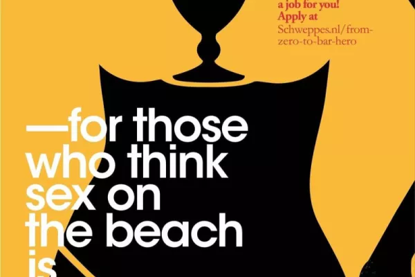 Schweppes​: "For those who think" by XXS Amsterdam