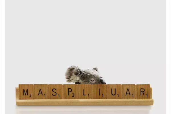 Scrabble print ads