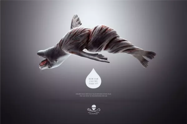 Sea Shepherd print ads Sea Shepherd print ads
