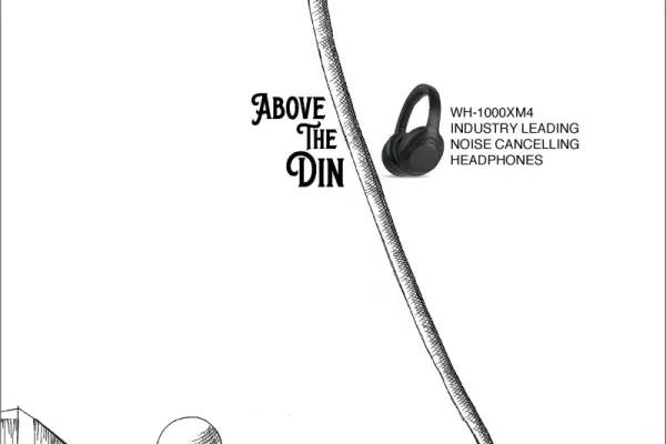 Sony "above the din" by Innocean