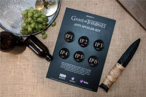 Telia - Game of Thrones Anti Spoiler-kit for fans