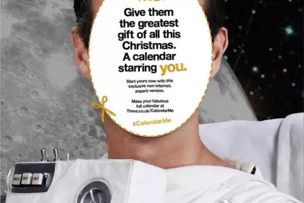 Three print ads