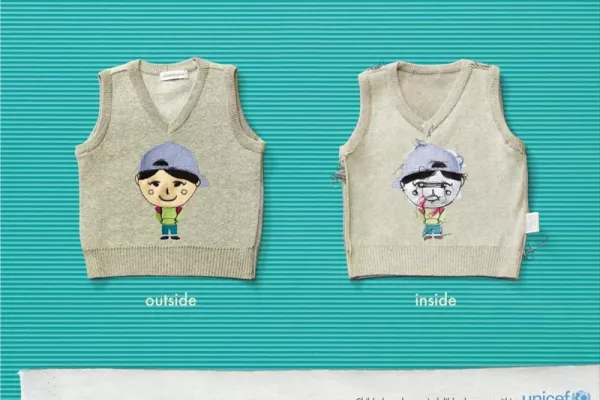 UNICEF print ads