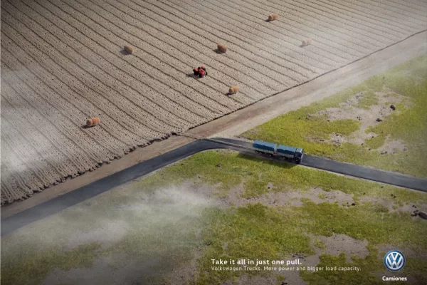Volkswagen "Take it all in just one pull"