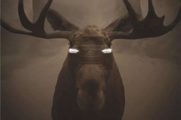 Volvo "Volvo XC60 with large animals detection system"