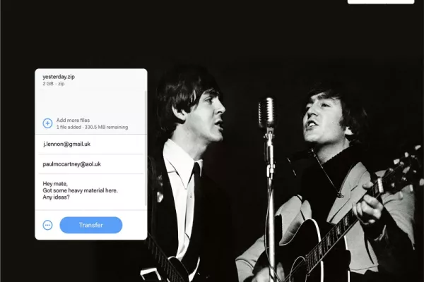 WeTransfer "Share to Perfect"