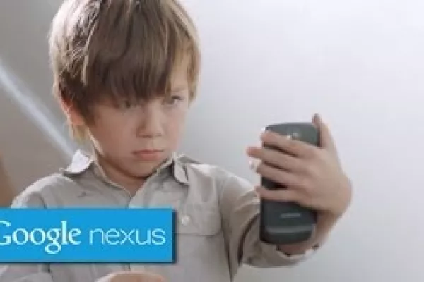 Google Galaxy Nexus ad campaign