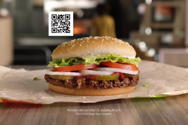 Burger King "QR Code" Free Whopper Burger King "QR Code" Free Whopper