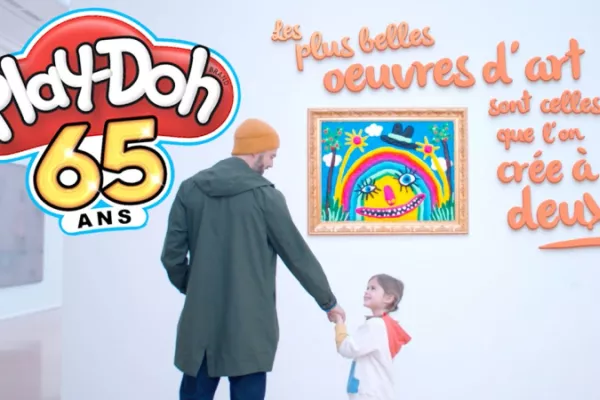 Play-Doh is celebrating creativity in families