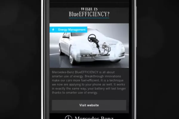 Mercedes-Benz BlueEFFICIENCY App Mercedes-Benz BlueEFFICIENCY App