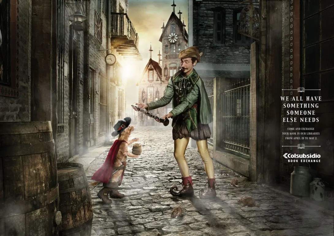 Puss in Boots & The Pied Piper of Hamelin
