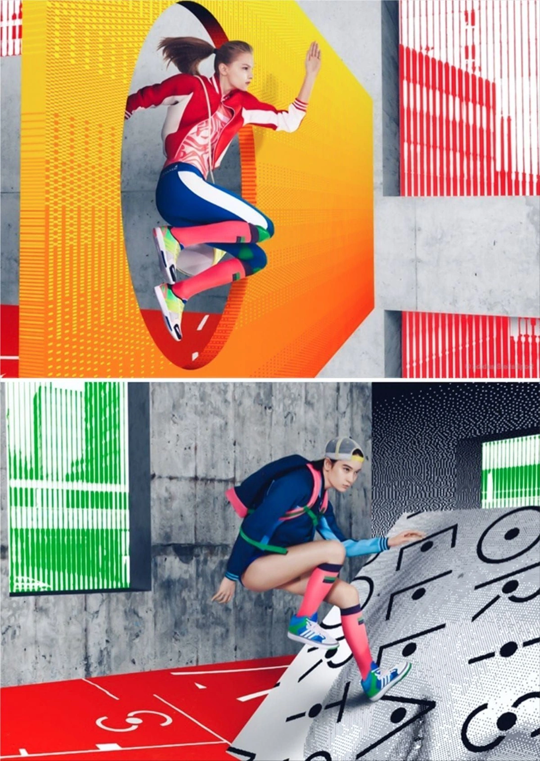 Adidas print ads