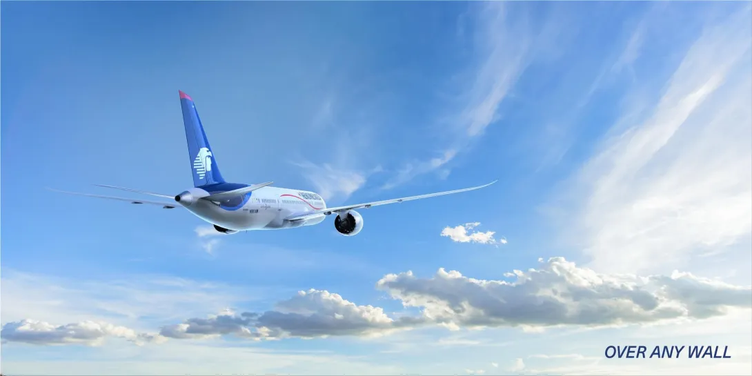 Aeromexico "Over any wall"