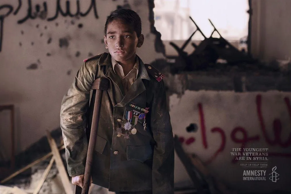 Amnesty International: The youngest war veterans