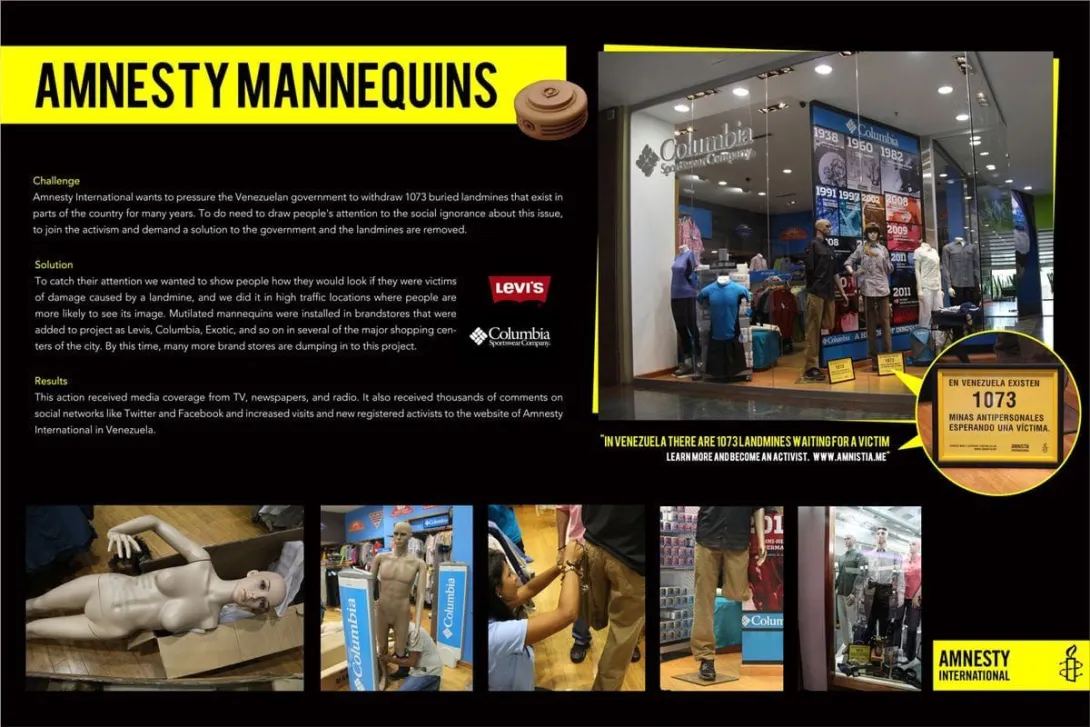 Amnesty International ads