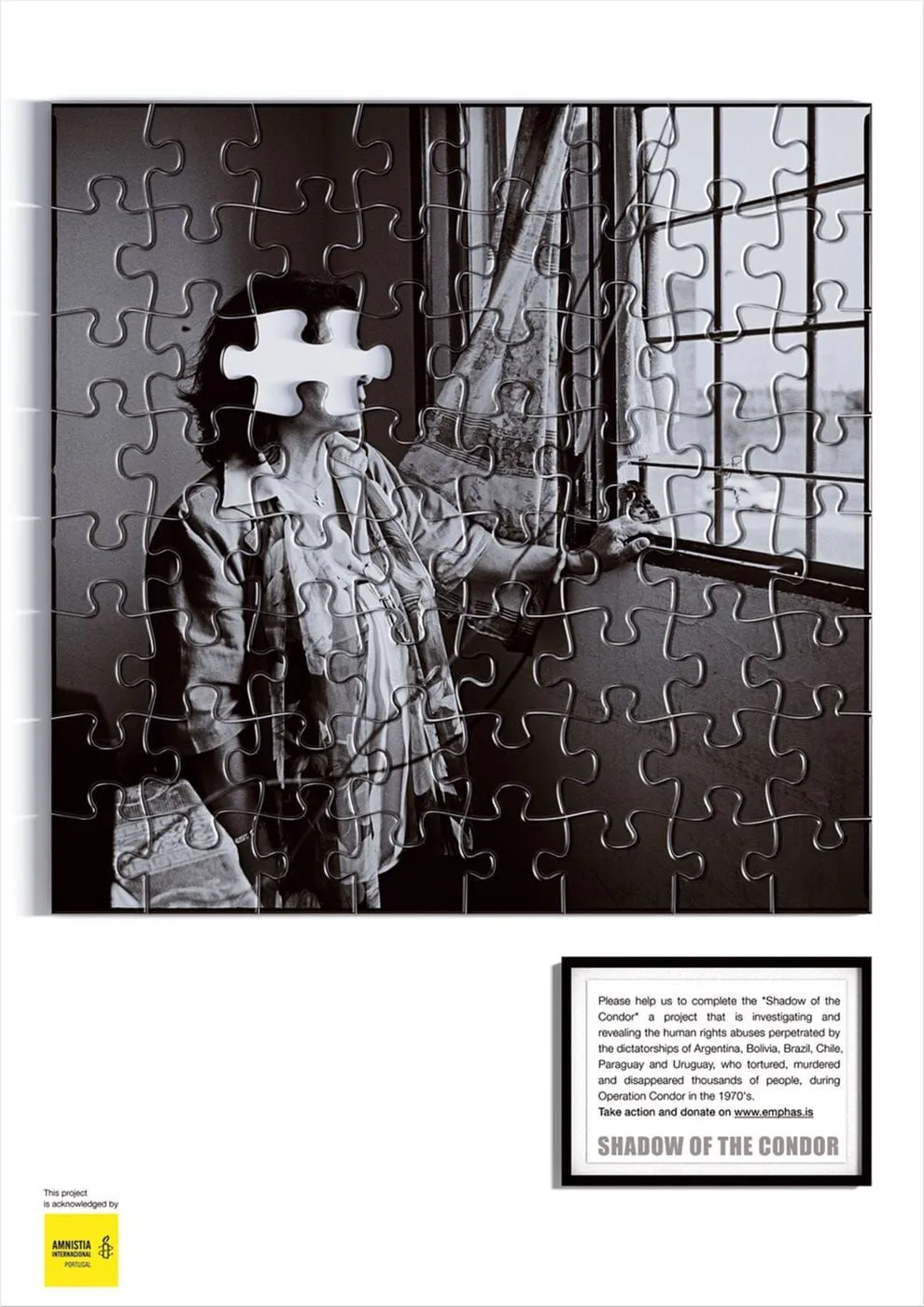 Amnesty International print ads
