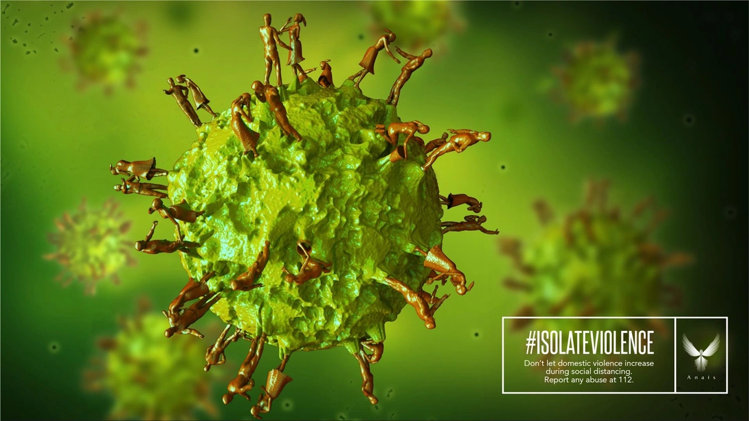 Anais Association #IsolateViolence by Cheil ad agency