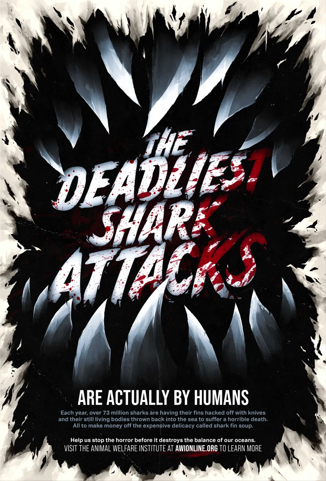 Animal Welfare Institute "The Deadliest Shark Attacks"