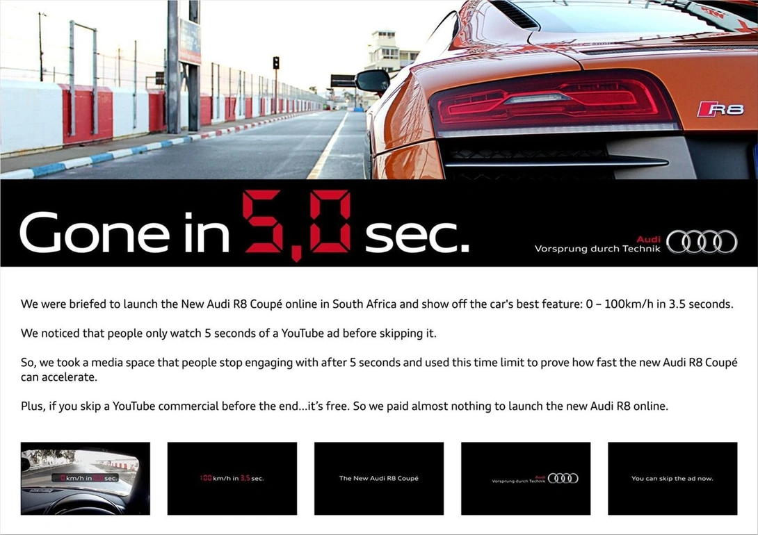 Audi ads