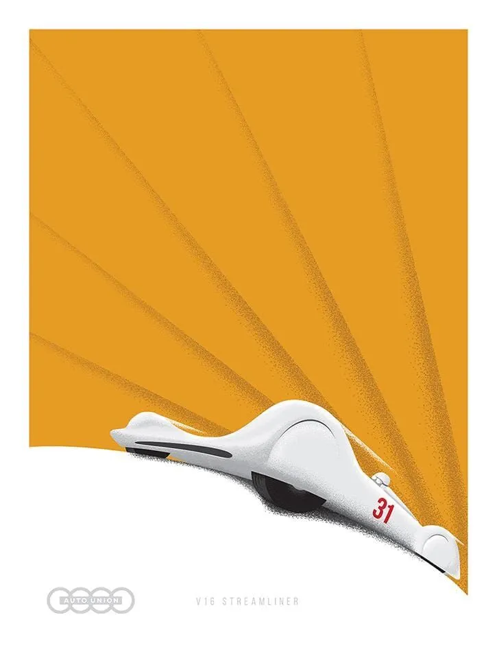 Audi: "Heritage Poster Series" by TracyLocke