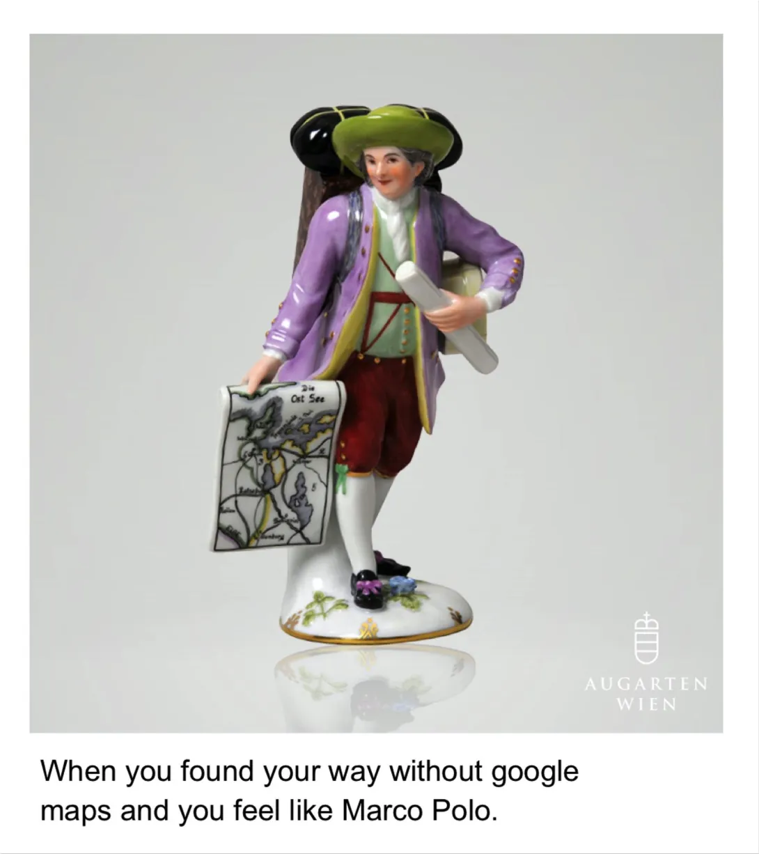 Augarten Porzellan "Porcelain memes" by Jung von Matt