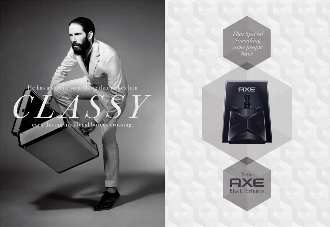 Axe print ads