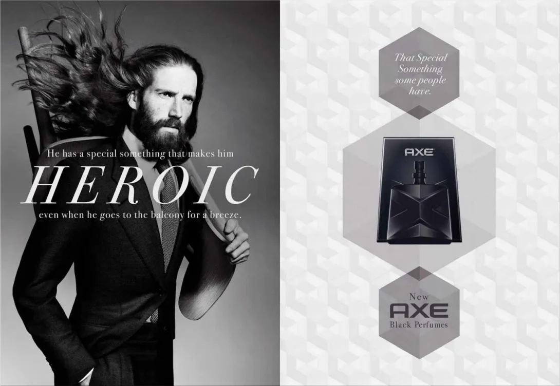 Axe print ads