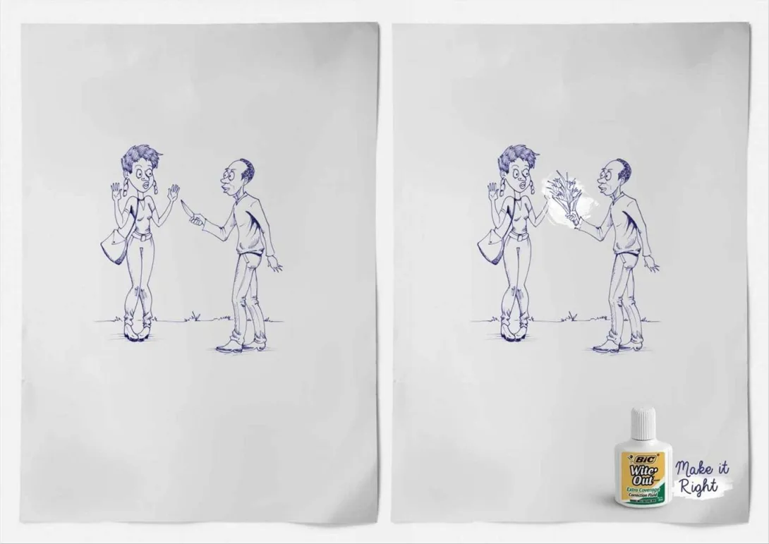 BIC print ad