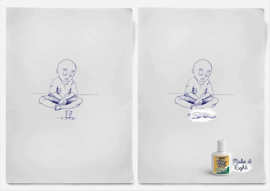 BIC print ad
