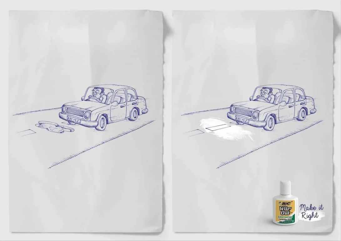 BIC print ad